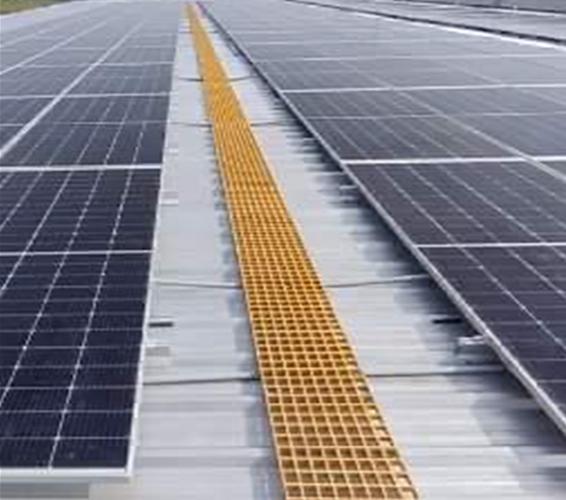 Fibrotech 40 mm FRP Gratings 1220 x 4000 mm Painted_1