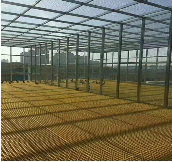 Fibrotech 40 mm FRP Gratings 1220 x 4000 mm Painted_1