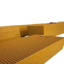 Fibrotech 40 mm FRP Gratings 1220 x 3660 mm Painted_0