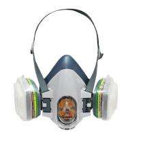 Venus V-900+7900 Reusable Thermoplastic Elastomer (TPE) Nose Masks Standard 25275 White and Blue_0