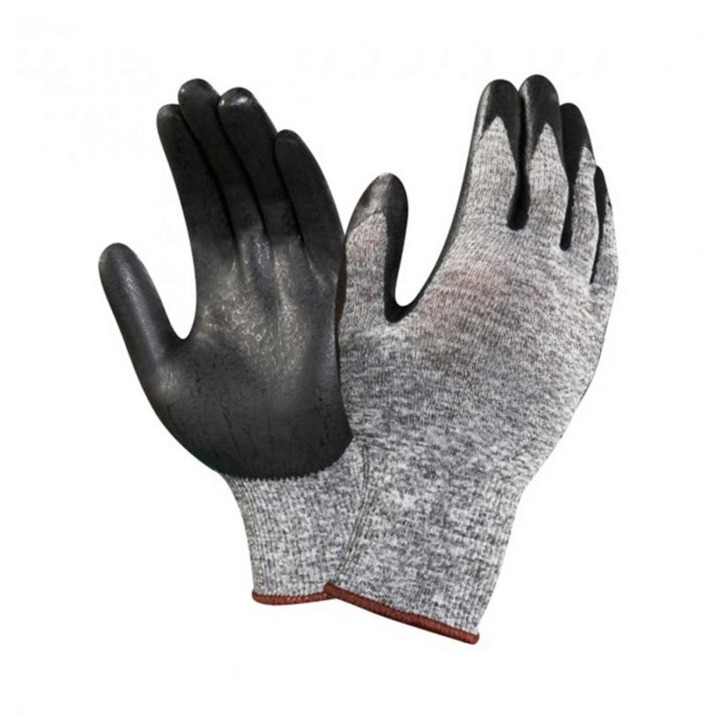 Industrial Polyurethane and Cotton Safety Gloves 9 inch_0