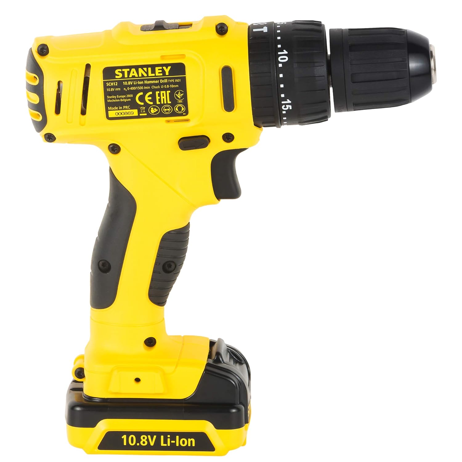 STANLEY 10 mm Cordless Rotary Hammer Drill SCH121S2 12 V_2