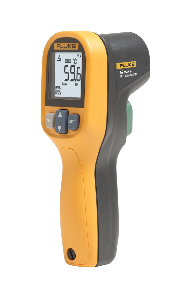 FLUKE LCD IR Thermometer -30 to 500 deg C 59 Max+_1