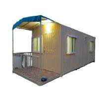 Falak Mild Steel and Wood 10 ft Prefabricated Shelter_0