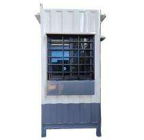 Falak Galvanized Iron 8 ft Portable Security Cabin_0