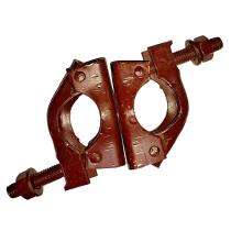 Avanza 40 x 40 mm Painted Pressed Swivel Scaffolding Coupler 10 kN_0