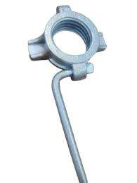 Avanza 40 x 60 mm Galvanized Forged In-line Scaffolding Coupler 10 kN_0