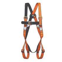 Polyester Full Body Simple Hook Double Rope Safety Harness L_0