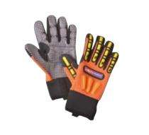 Mechanical Leather Safety Gloves Large_0