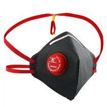 Three Layer Cotton Nose Masks Free Size Black_0