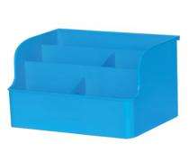 Plastic Desk Organizer 16 x 11 x 9.5 mm Blue_0