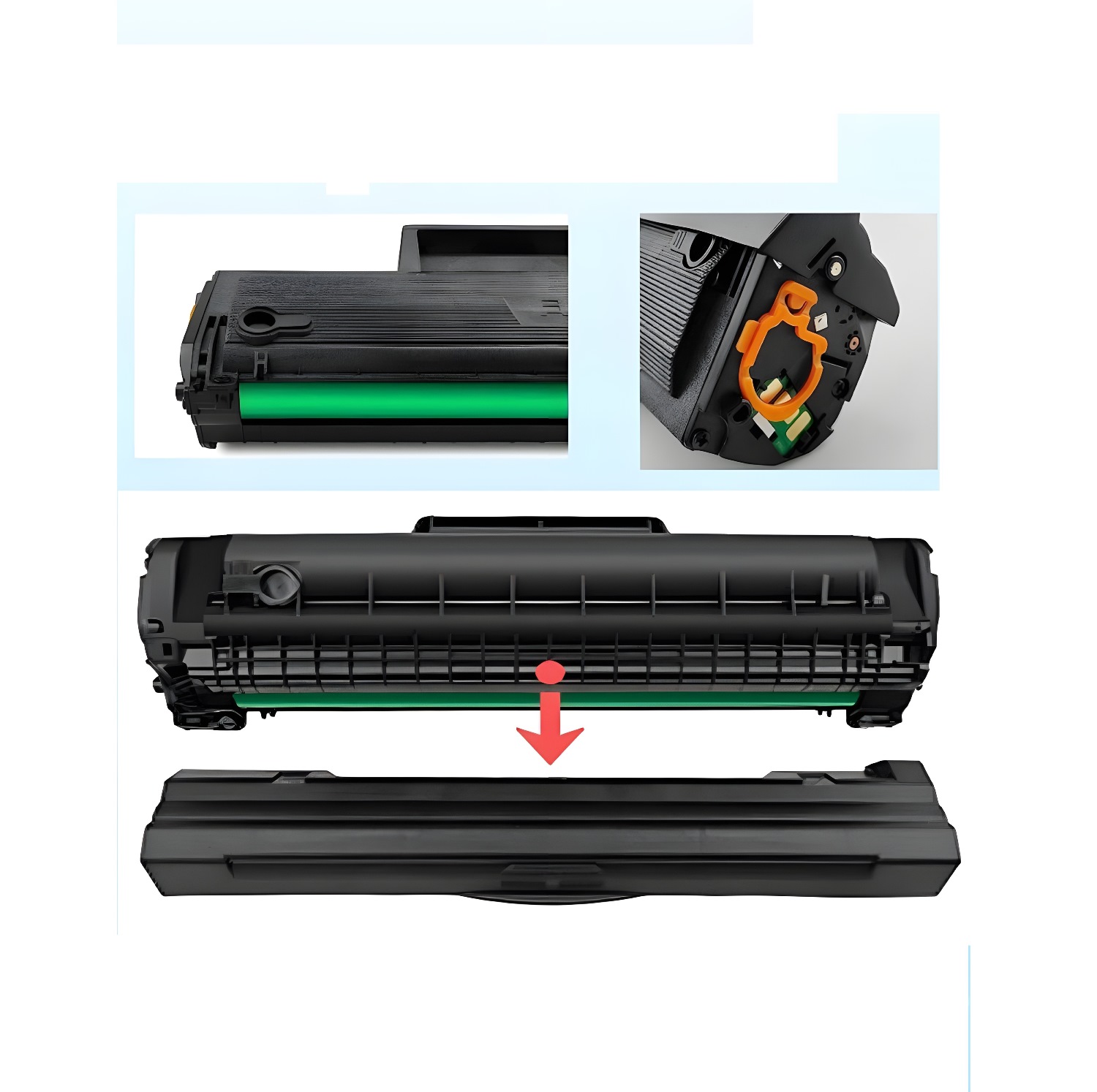 NMPD Black Toner HP W1660A Compatible Ink Cartridge_2