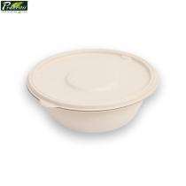 Sugarcane Bagasse Disposable Bowls Round 7 inch Off White_0