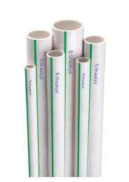 SHAAKYA 50 mm UPVC Pipes SCH 80 6 m Plain_0