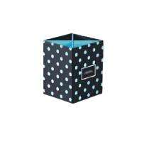 Plastic Blue Office Pen Stand_0