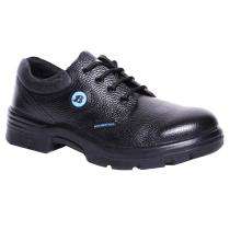 Bata Buff Barton Leather Steel Toe Safety Shoes Black_0