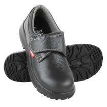 Liberty Leather Steel Toe Safety Shoes Black_0