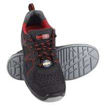 Liberty Buff Nubuck Leather Steel Toe Safety Shoes Black_0