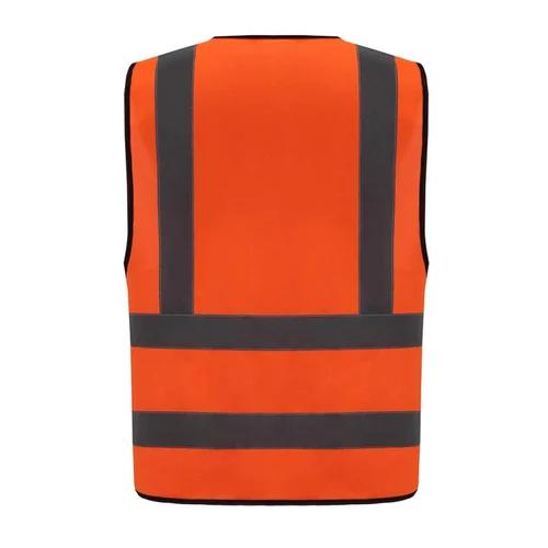 Polyester Safety Jackets L Reflective Orange_1