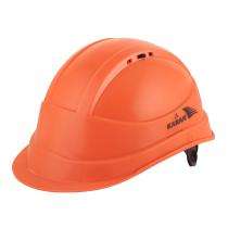 Karam Polypropylene Copolymer Fluorescent Orange Air Ventilated Safety Helmets PN542_0