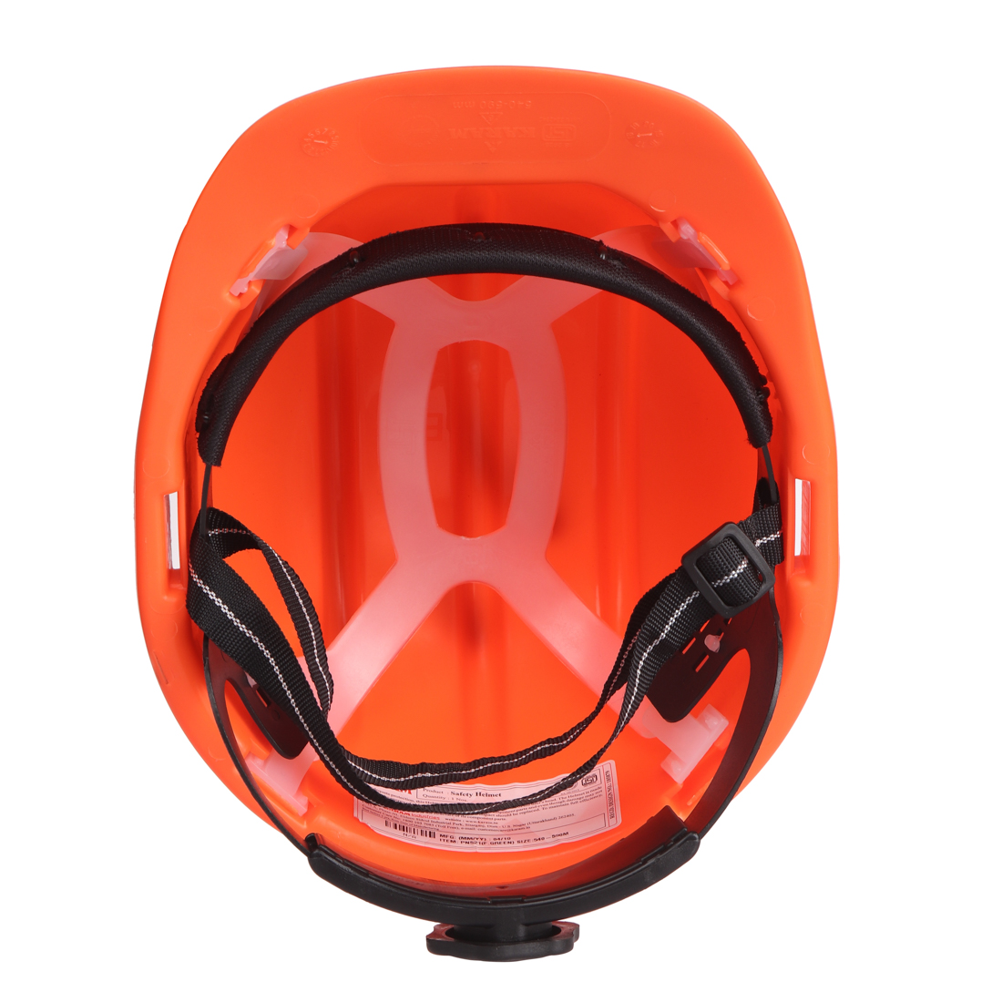 Karam Polymer Fluorescent Orange Air Ventilated Safety Helmets PN521_4