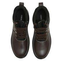 Contablue B201 CG Leather Steel Toe Safety Shoes Brown_0