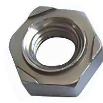 Mohandeep Hexagonal Weld Nut M8 ISO 9001 Mild Steel_0