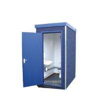 AK FRP 6 ft Portable Toilet Cabin Blue_0