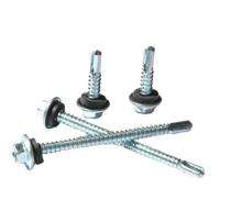 RSQUARE Hex Head Self Drilling Screw Stainless Steel Plain_0
