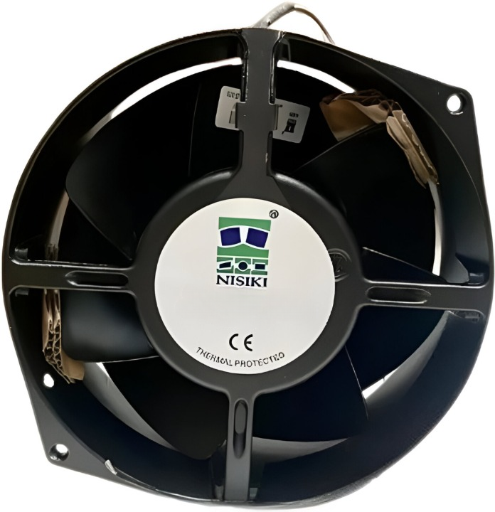 Nisiki Die Cast Aluminium Round 205 CFM Panel Cooling Fan_0