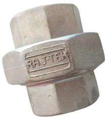 RAJ-TEK 15 mm Stainless Steel Unions Threaded 10 bar_0