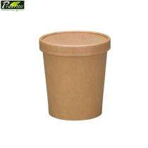 Paper Disposable Bowls Round 5 inch Brown_0