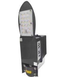 UMANG 12 W Cool White LED Aluminium 12.8 Ah Solar Street Light_0