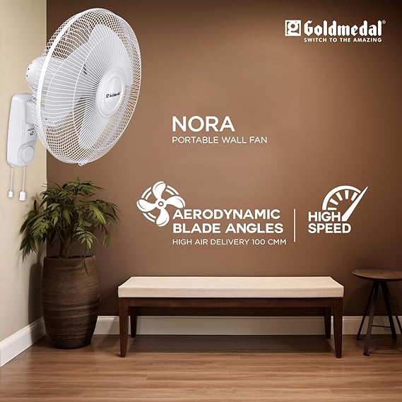 Goldmedal Nora 400 mm 3 Blades Wall Fan_2