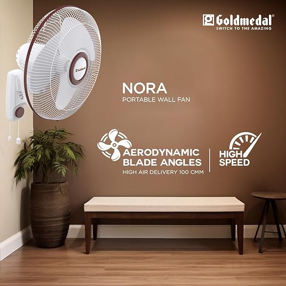 Goldmedal Nora 400 mm 3 Blades Wall Fan_2