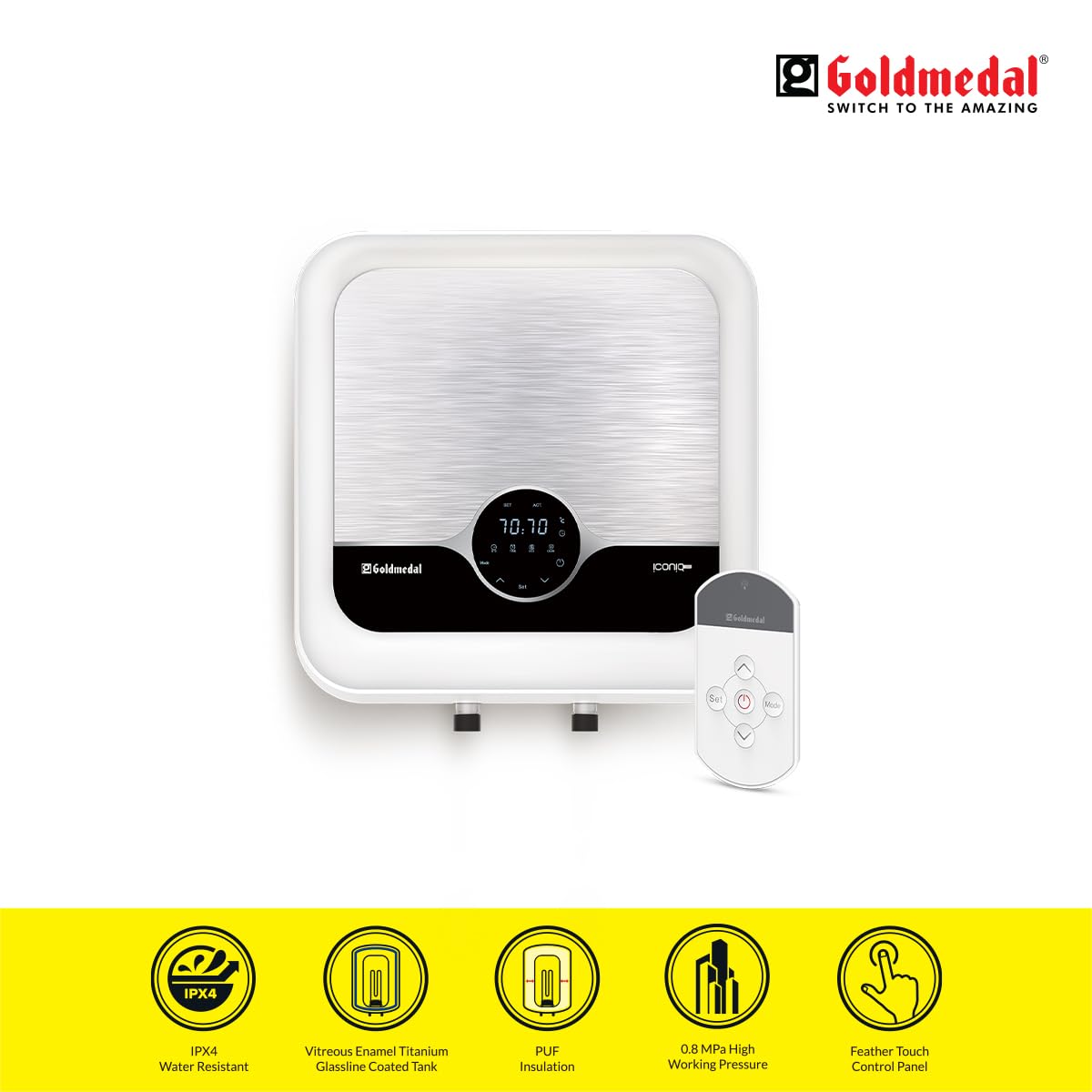 Goldmedal Iconiq Digi 15 L 5 Star Storage Geysers_2