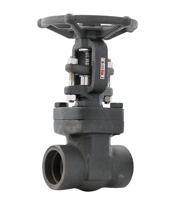 Peco 40 mm Manual Forged Steel Gate Valves Socket Weld_0