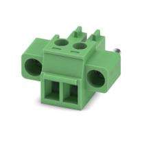 Phoenix 5.08 mm Single Pole Green PCB Connector_0