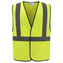 Uniformer Polyester Safety Jackets Free Size U-SJ1-003 Reflective Yellow_0