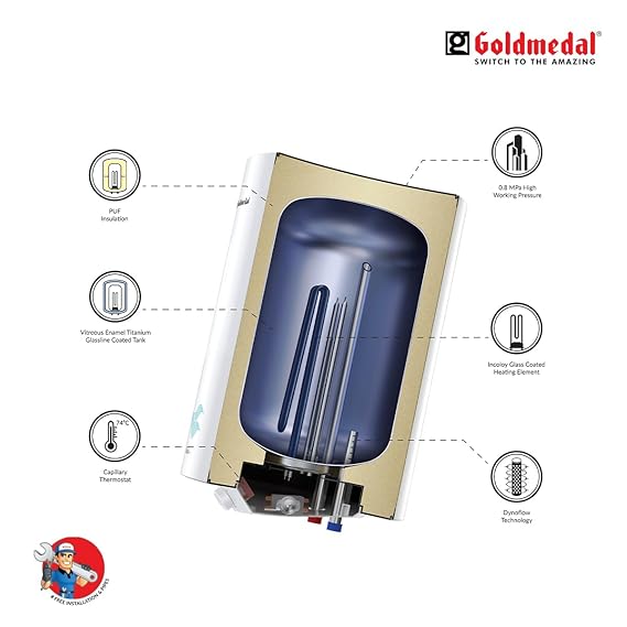 Goldmedal G-Hydro 35 L 5 Star Storage Geysers_2