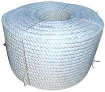 Polyester Braided 20 mm Ropes White_0