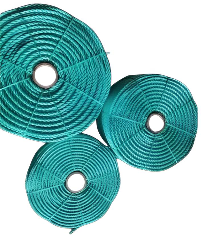 Polypropylene Twisted 20 mm Ropes Green_1
