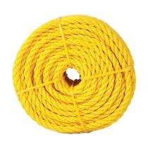 Polypropylene Twisted 15 mm Ropes Yellow 2250 kgf_0