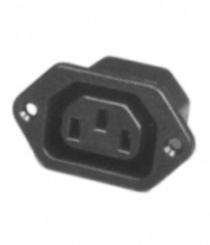 Elcom Nylon 10 A Outlet IEC Socket_0