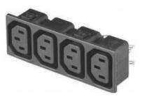 Elcom Nylon 10 A Outlet IEC Socket_0