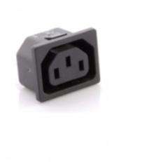 Elcom Nylon 10 A Outlet IEC Socket_0
