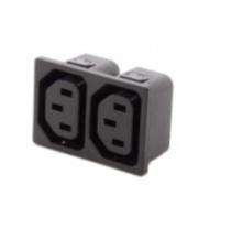 Elcom Nylon 10 A Outlet IEC Socket_0
