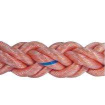 Polypropylene Double Braided 64 mm Ropes Red 68700 kgf_0