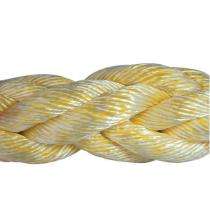 Polyester Braided 72 mm Ropes Yellow 91600 kgf_0