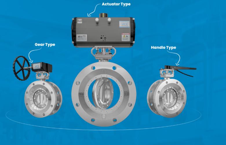 AIRA 80 - 1500 mm Electric CF8M Butterfly Valve Double Offset_4